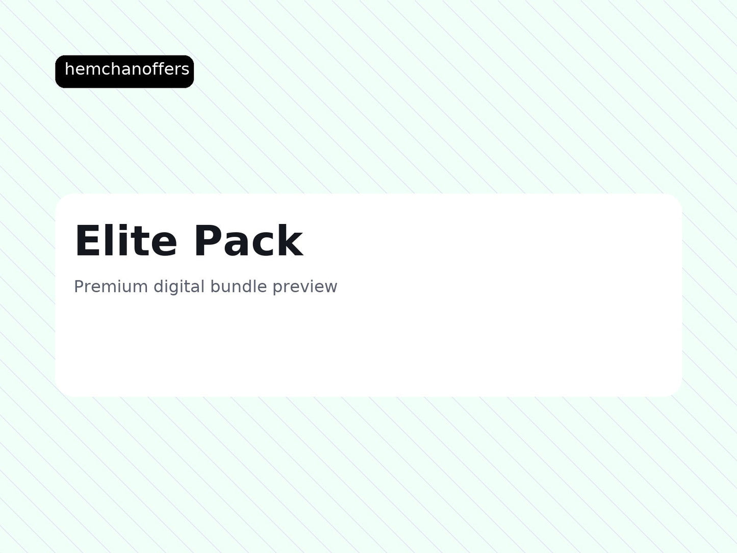 Elite Pack